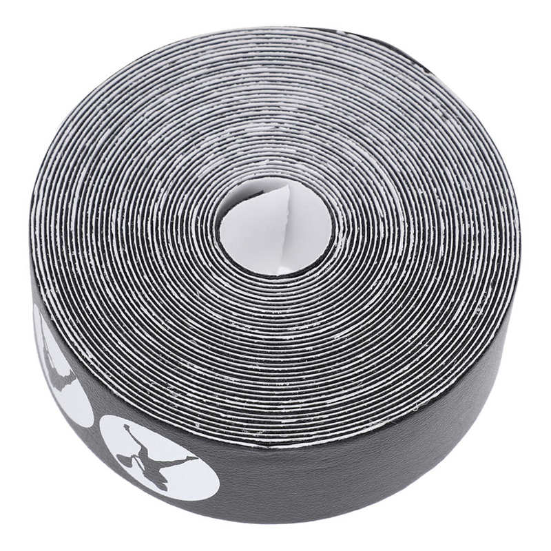 Ruban de Protection de tête de raquette de Tennis, 500cm, autocollants réduisant l'impact et la Friction: Black