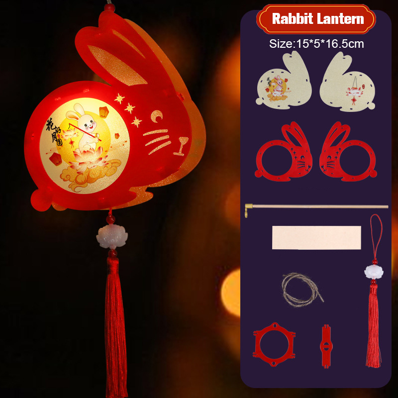 1 Set Mid Autumn Festival Lantern Making DIY Mater... – Grandado