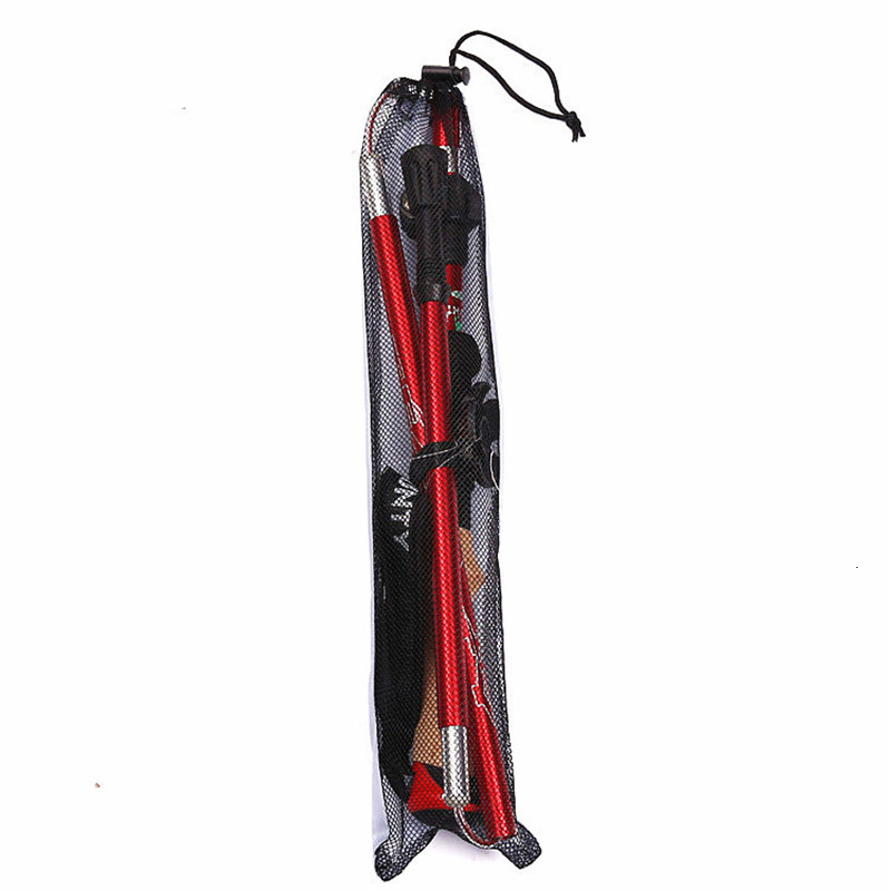 Verstelbare Vouwen Ultralight Quick Lock Trekking Poles Wandelen Pole 5 Sectie Race Walking Running Stick Canes Met Kurk Handvat