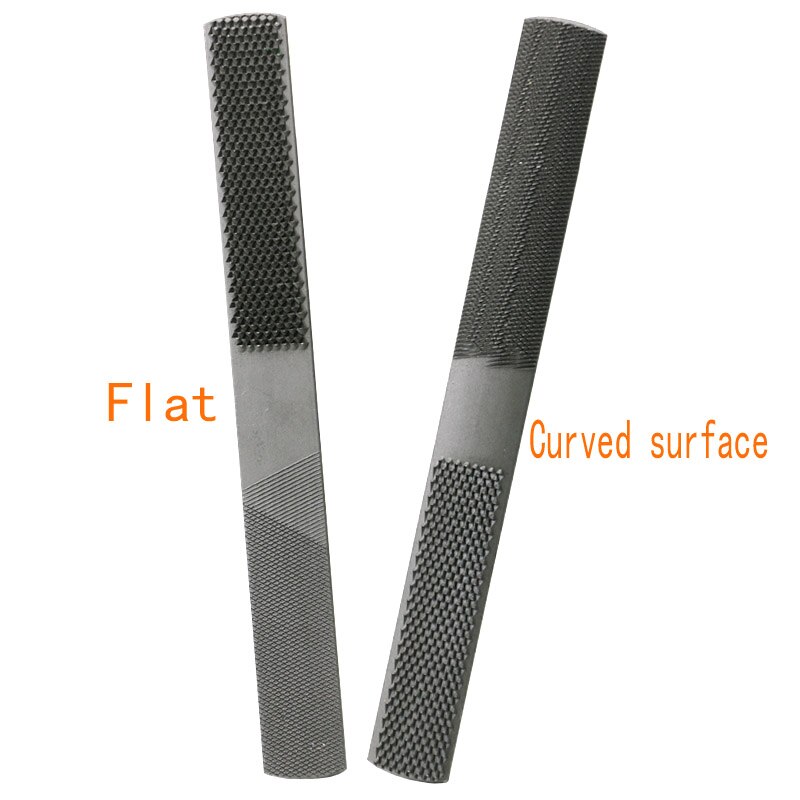 4 In1 Carbon Steel Rasp File Carpentry Woodworking Wood Hand Tool 8&#39;&#39; 205mm