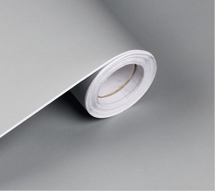 PVC Zement textur industrielle grau tapete selbst-kleber rosa Zauberstab rolle schlafzimmer Zauberstab aufkleber schränke Möbel renovierung: hell grau / 60cm x 3m