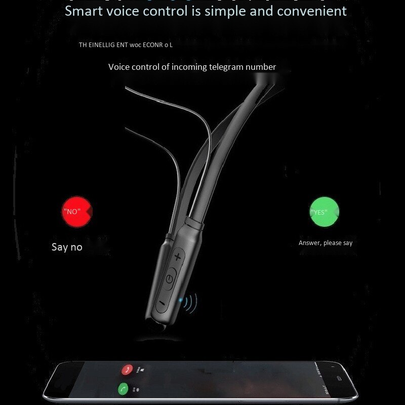 Draadloze Sport Hoofdtelefoon Draagbare Bluetooth Headset Met Microfoon Hoge Netic Headset