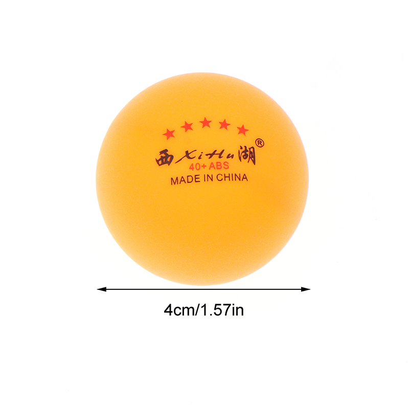 Pelotas de tenis de mesa de 5 estrellas de alto estándar, 40 + pelotas de Ping Pong ABS para entrenamiento de Club y pelotas de entrenamiento de competición aficionados, 10 Uds.