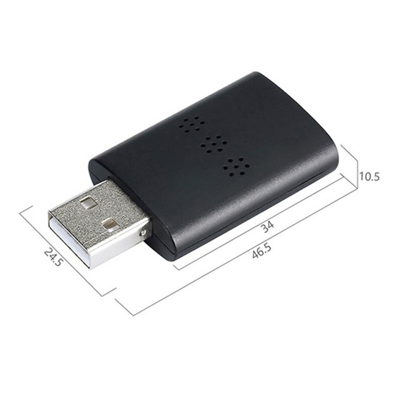 F3 mini wifi mottaker 2.4g + 5g +  bluetooth trådløs mottaker avsender til bærbare stasjonære datamaskiner