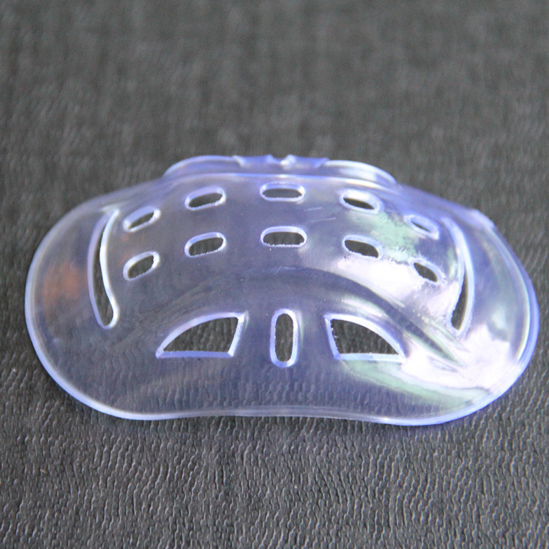 Motorcycle Helmet Buckles Chin Strap Speed Sewing Clip Bicycle Helmet Buckles Motor Bike Motocross Chin Strap Flexible Clip: Transparent