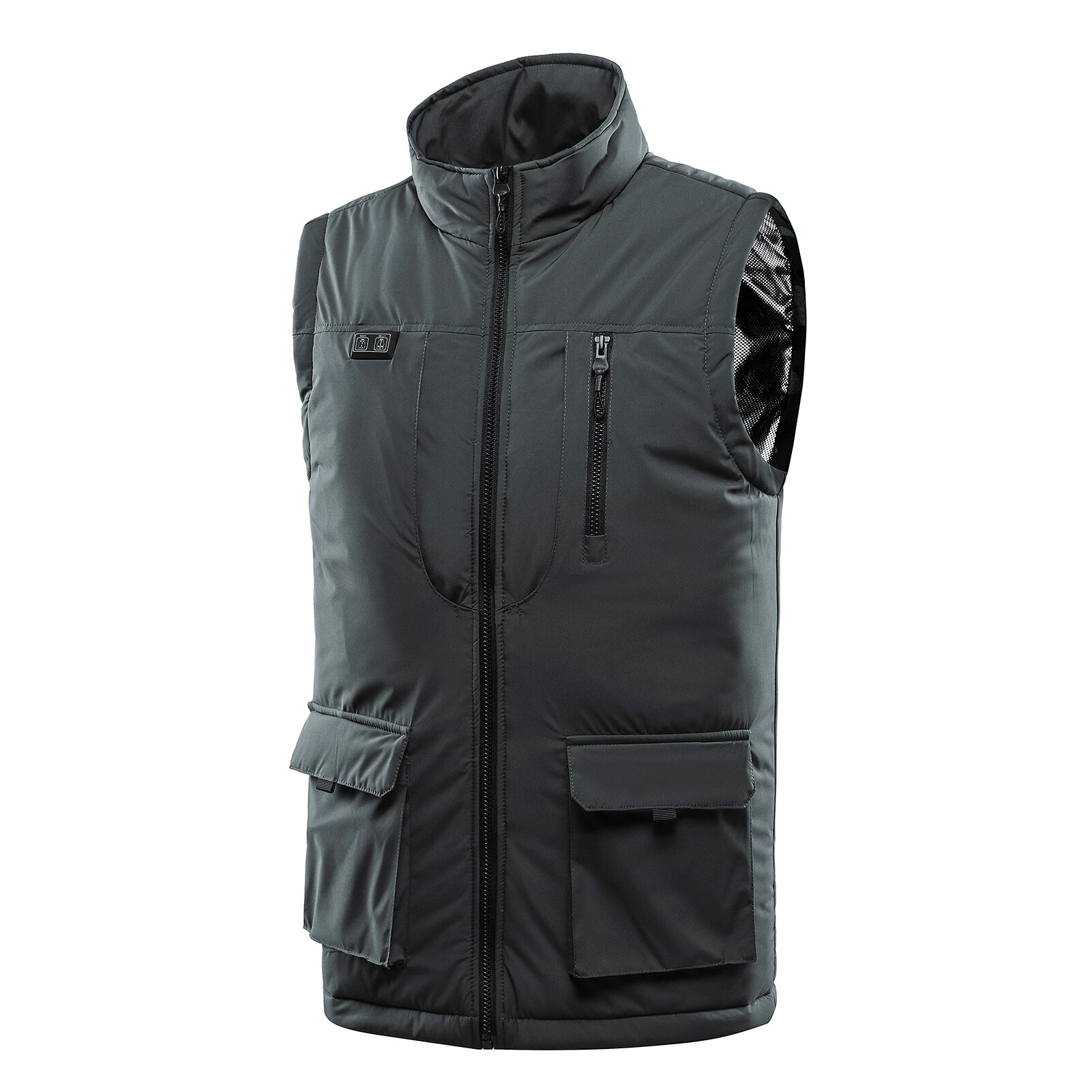 Veste Chauffante Unisexe – 17 Zones De Chaleur, 3 Niveaux, Lavable | Pour Ski, Randonnée, Moto, Camping Par Grand Froid
