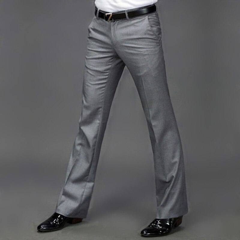 Broek Mannen Micro-Flare Broek Koreaanse Professionele Slijtage Pak Broek Mannen Zakelijke Broek Pak Broek