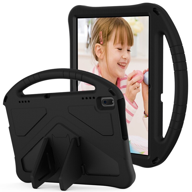 Étui pour Lenovo Tab E10 TB-X104F/L, tablettes EVA pour enfants, 4 10 TB-X304L/N Tab 4 10 Plus TB-X704L/N/F/V # S: black / Tab 4 10Plus TB-X704