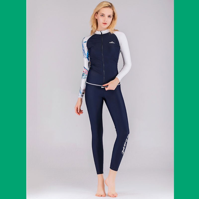 2 stuks/set dames rashguard strak passend badpak met volledige lichaamsbouw, tops en broeken, rashguards, lycra wetsuit, duikvellen, zon- en uv-bescherming