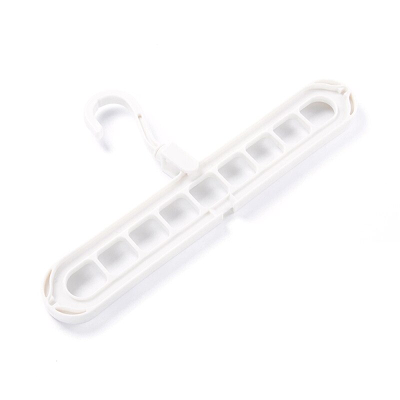 Home Magic Multi-port Support hangers for Clothes Drying Rack Multifunction Plastic Clothes rack drying hanger Storage Hangers: B 1