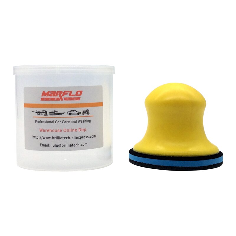Cepillo nano para el cuidado de la cabina del coche cepillo de limpieza de pintura limpia con Pu aplicador Bar MARFLO cuero quitar herramientas de polvo