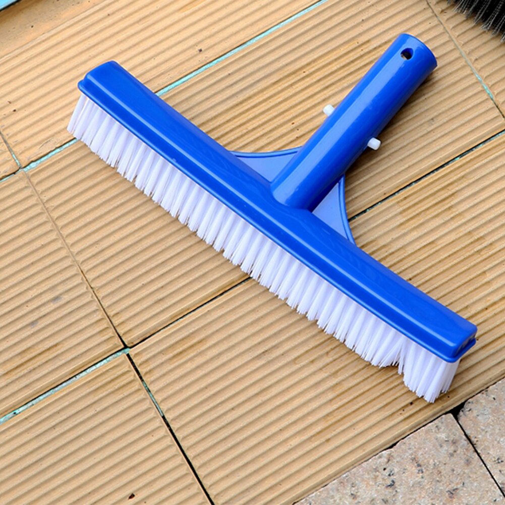 10 Inch Spa Algae Plastic Cleaner Surfaces Heavy Duty Broom Portable Cleaning Brush Tip Curved Swimming Pool Accessories Walls