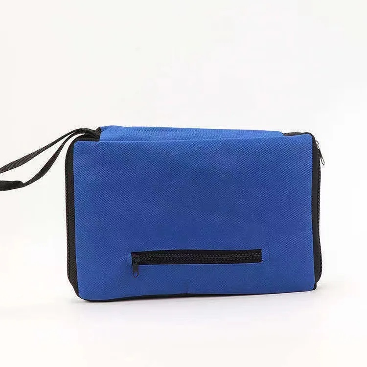 Shopping Bag with Wheels Foldable Hand Pull Extendable Vegetable Buying Car Casual Polyester Fiber Home Use Logo Addable: Gold