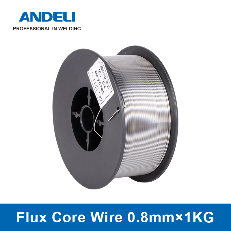 Flux Cored Wire 0.8mm 1.0mm 0.5kgs 1.0kgs E71T-GS for MIG-130 MIG-160 Welders Al