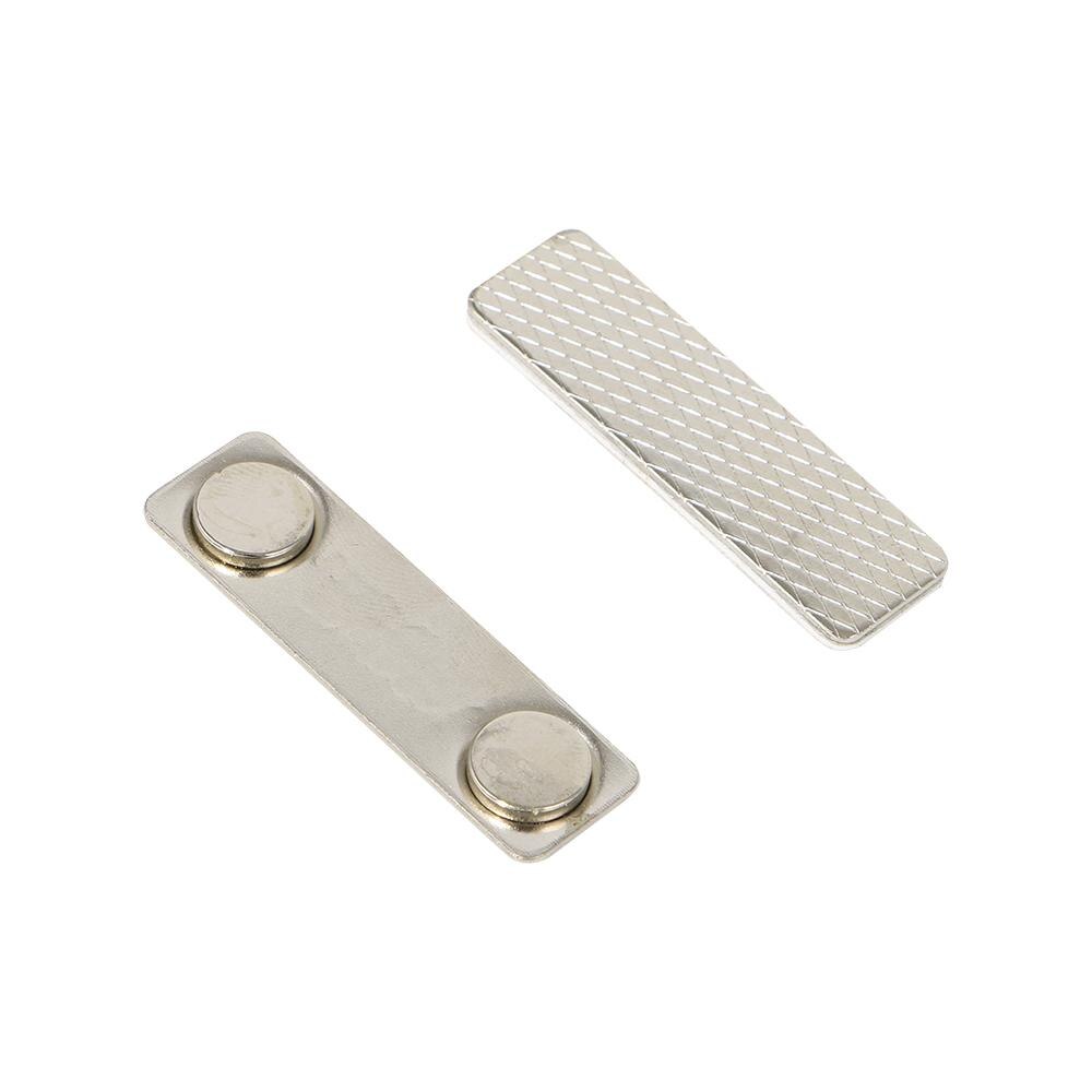 10 stk magnetiske navneskilt magnet vedlegg finner bakside selvklebende: B 45 x 13mm