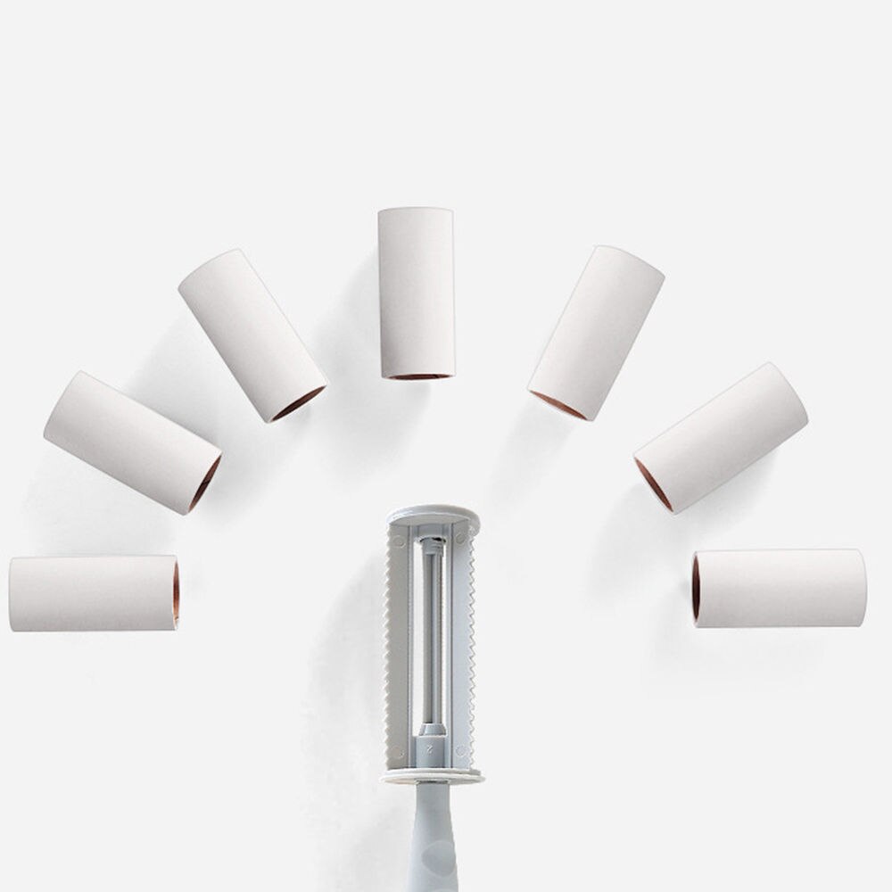 Papier Roll Kleding Haar Remover Kleverige Haren Roller Kleverige Papier Kleding Afstoffen Kleverige Haren Roller Borstel