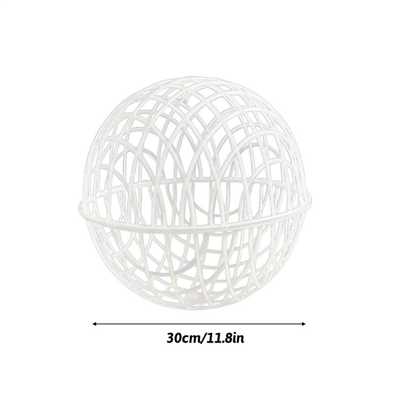 Ball Cage for Chickens 3 Pieces Pet Safety Cage Spherical Chicken Orb Ball Cage Ball-Shaped Chicken Hamster Ball Cage Pigeon