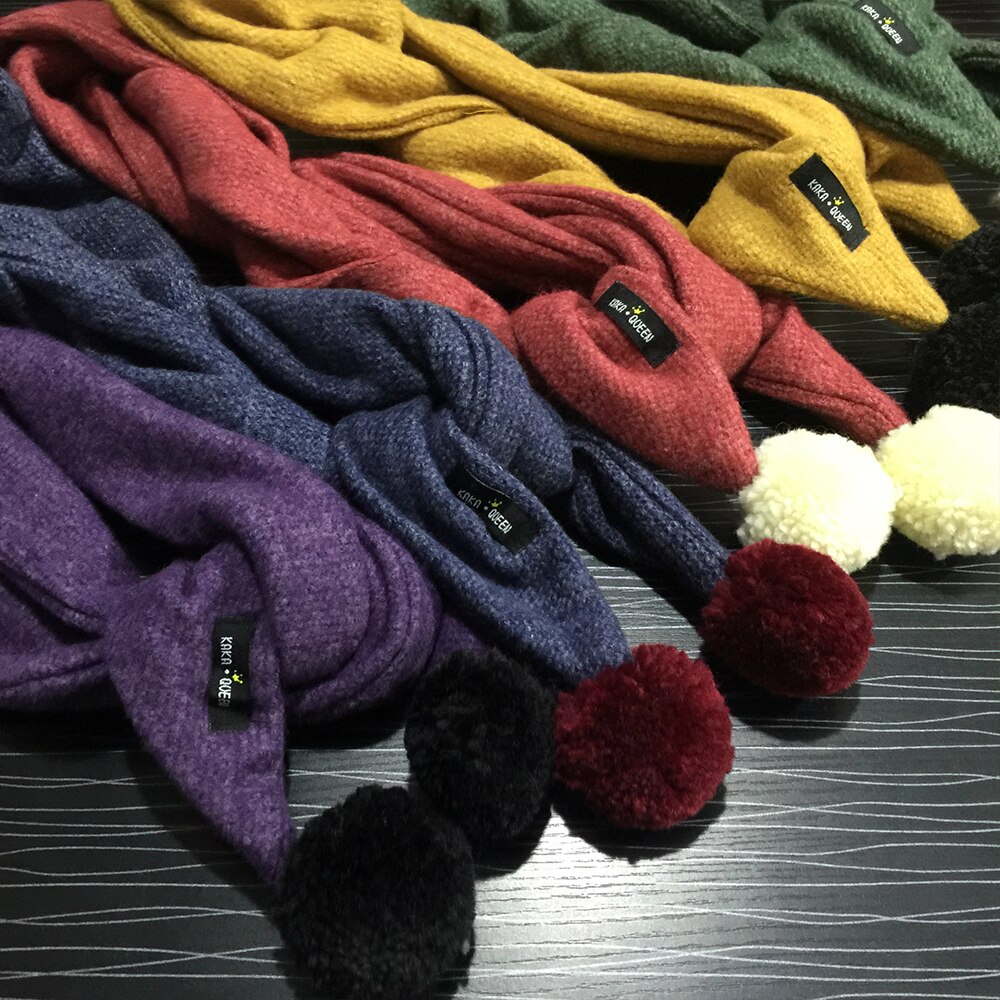 Sjaal Voor Kinderen Baby Warm Sjaals Meisjes Jongens Winter Sjaal Voor Kinderen Wollen Kraag Baby Sjaals