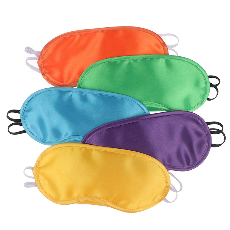 Women Men sSilk Sleepmask Eye Mask for Sleeping, Cute Travel Eye Shade Cover, Nap Blackout Sleep Eye Patch Blindfolds Blinders