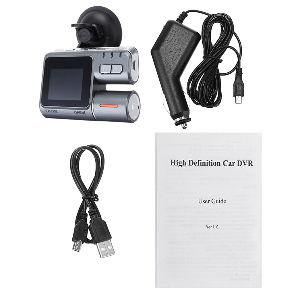 Dash Cam Car Video Recorder in Car Dashboard Camera Degree Sensor