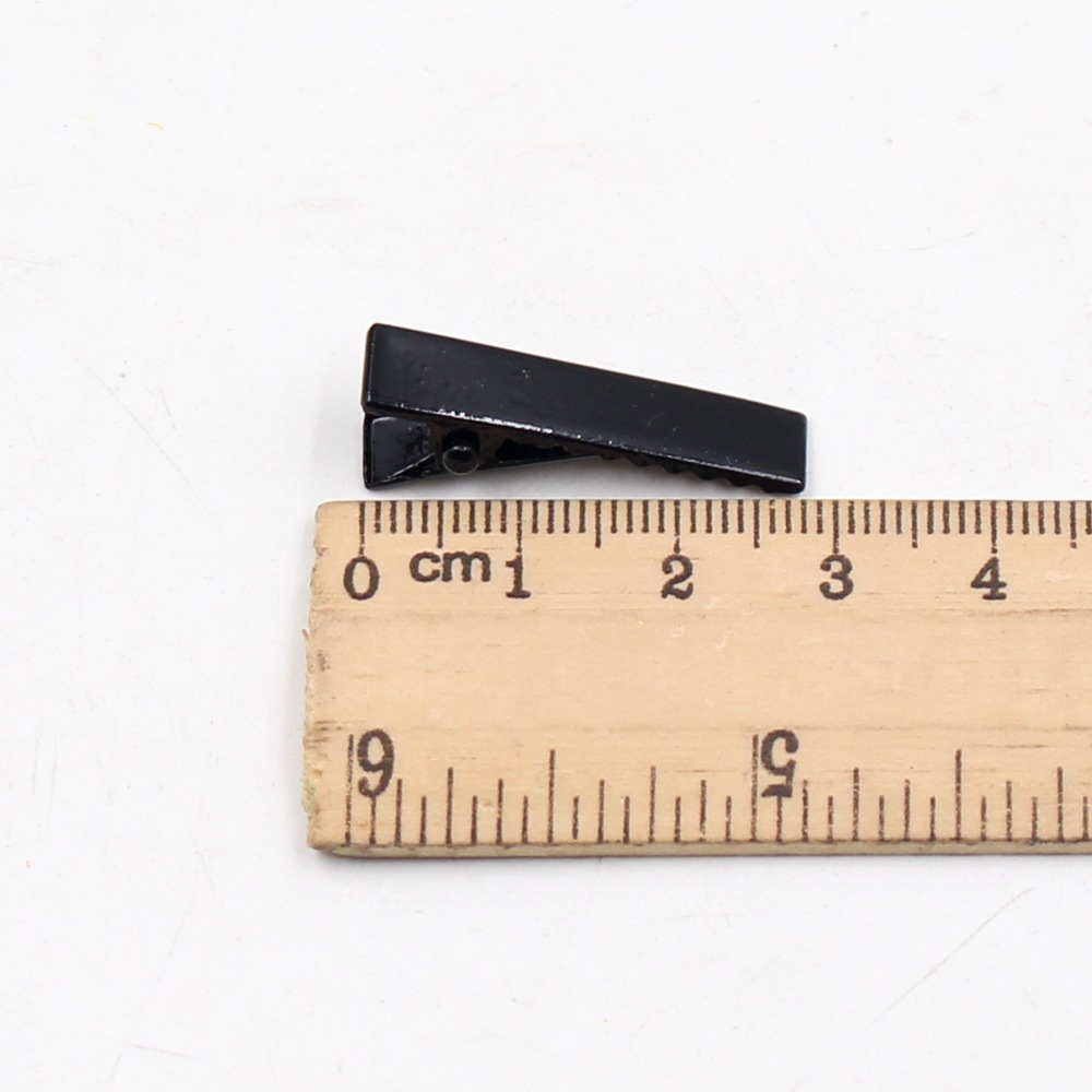 30 stk hvite svarte håndlagde klips for bryllup klut gjør-det-selv kvinner hårspenner generisk jern x skjorte bukseklemme 3cm 4cm 4.5cm 5.5cm: 3cm svarte