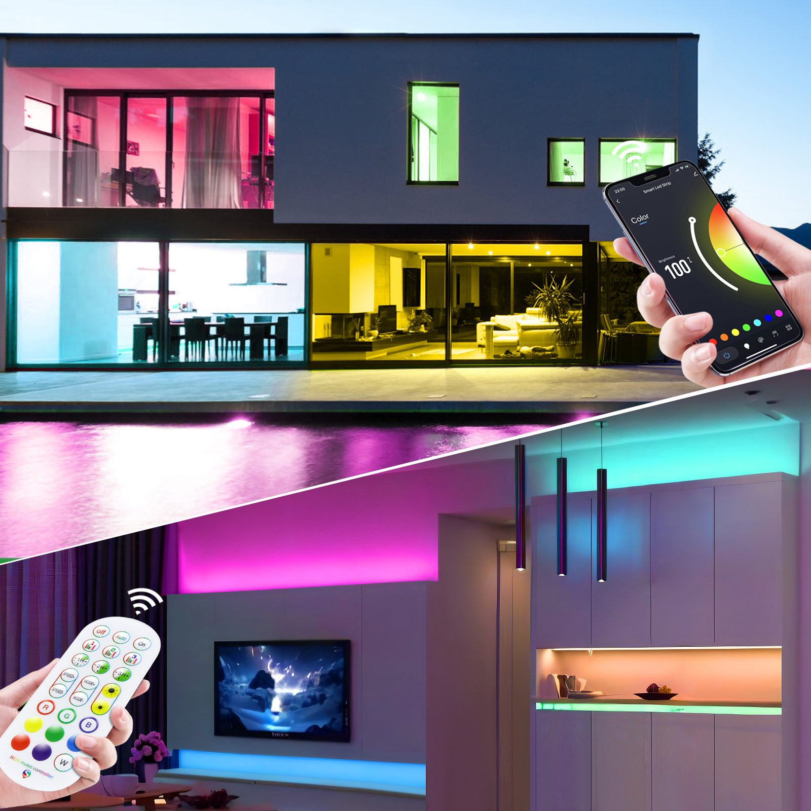 5V USB RGB Neon LED Strip 1M 2M 3M 4M 5M WiFi Neon RGB Strip Werken met Tuya App/Smart Life/Alexa voor TV Home Neon Decor Verlichting