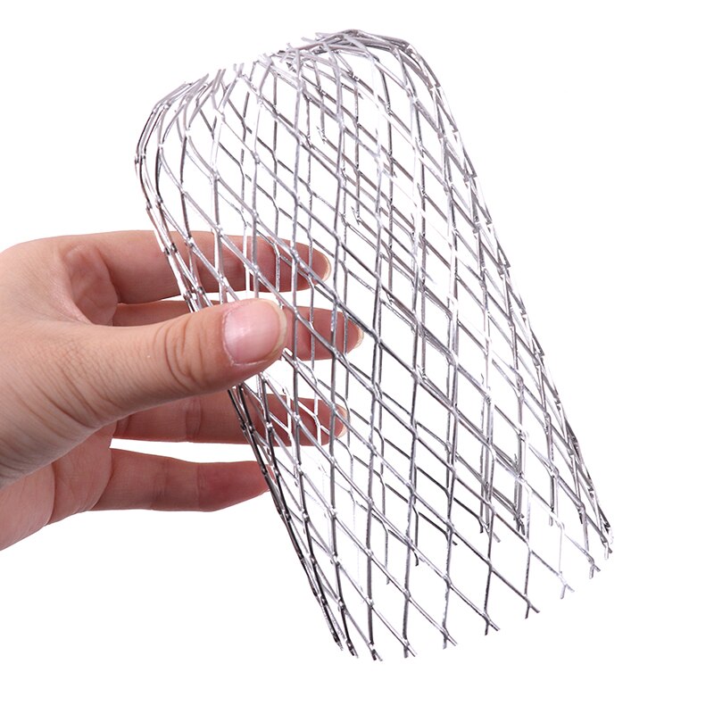 Roof Gutter Guard Filters 3 Inch Expand Aluminum Filter Strainer Stops Blockage Leaf Drains Debris Drain Net Cover
