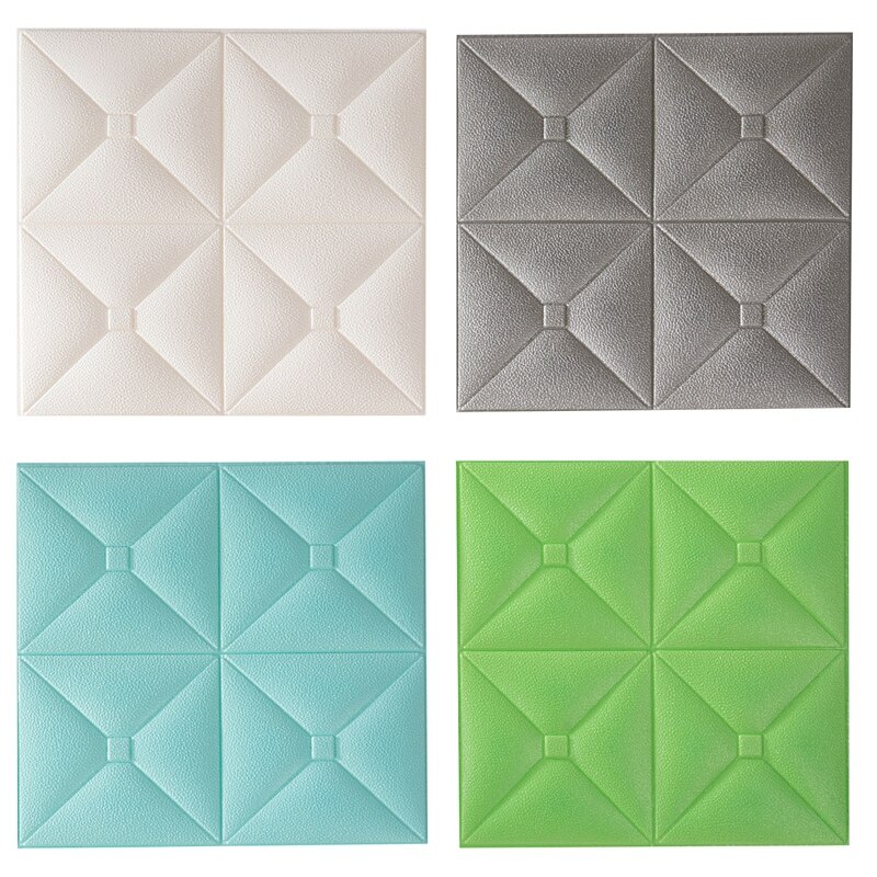 3D Brick Wall Sticker Wallpaper Decor Foam Waterproof Wall Covering Imitation Brick Wallpaper For Kid Living Room DIY Background