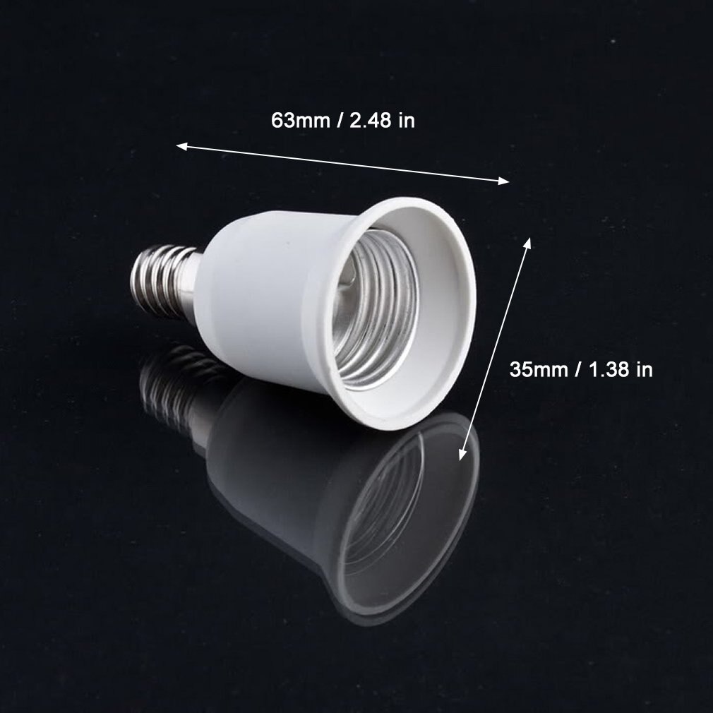 Douille de lampe professionnelle E14 à E27, douille de lampe Durable pour la maison, adaptateur de Liaght Portable, accessoires de lumière