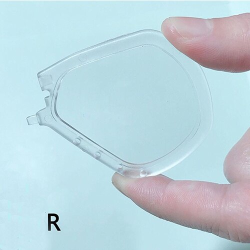 1pcs Lens Swimming Mask Goggle Myopia Diving Mask Prescription Lens PC Scuba Replacement 150-600 Degree: R 400