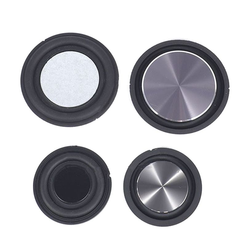 Bass Radiator Speaker Diaphragm Auxiliary Vibration Passive Radiator Woofer 2PCS