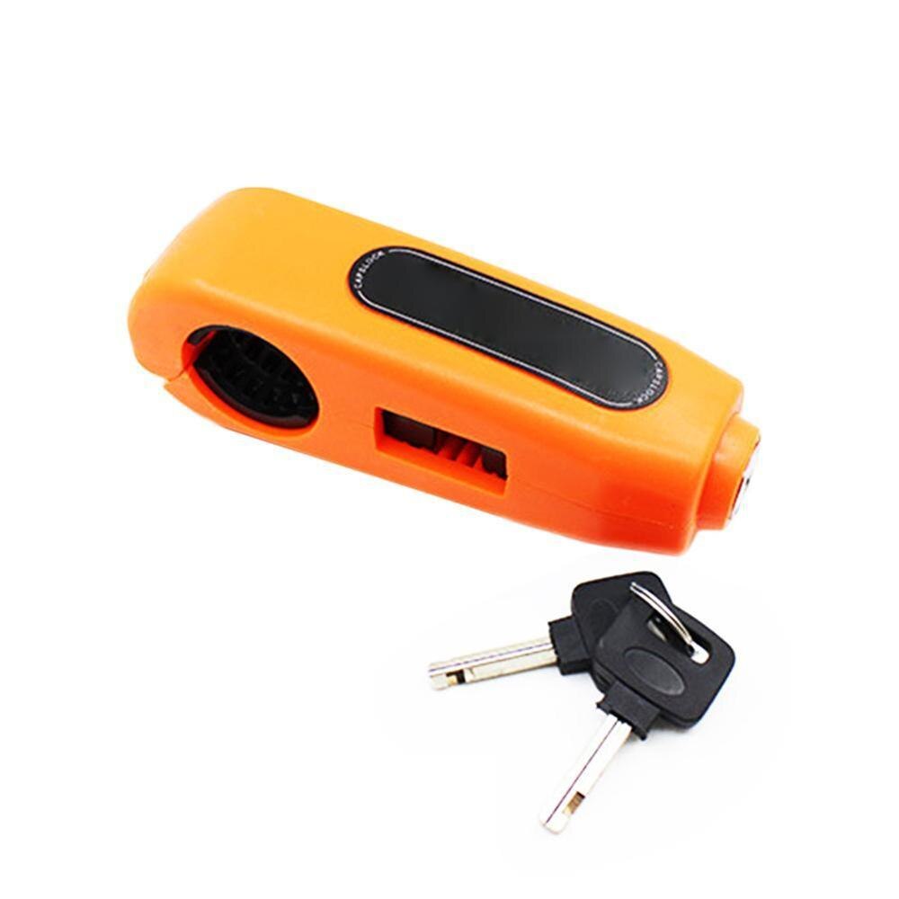 Motorcycle Handlebar Lock Grip Security Safety Locks Motorcycle Grip Lock Fit Scooter ATV Dirt Street Bikes Auto Security Lock: E