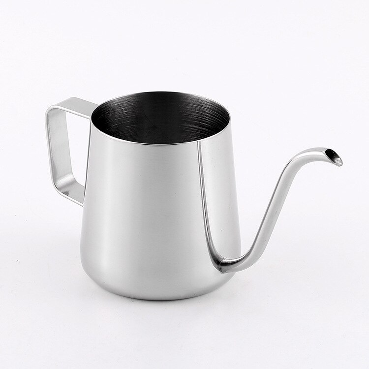 Kaffe kander 350ml rustfrit stål dryp og filter type, fin mund og lang mund kande hjemme kaffebar konkurrence brug