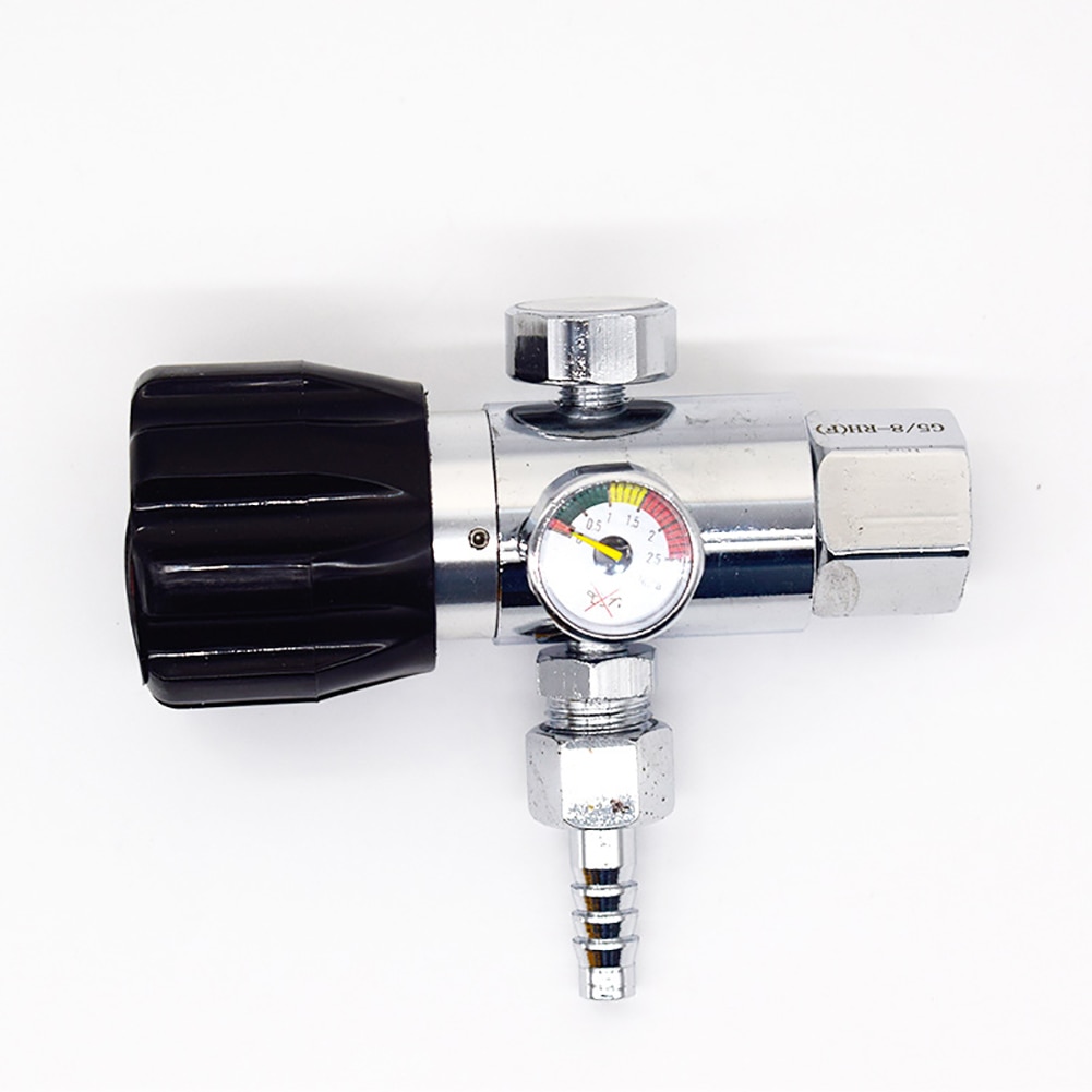 Oxygen Pressure Reducer Accessories Clear Scale Acetylene Alloy Regulator Portable Mini Argon Gas Meter Welding Anti Fall Tool