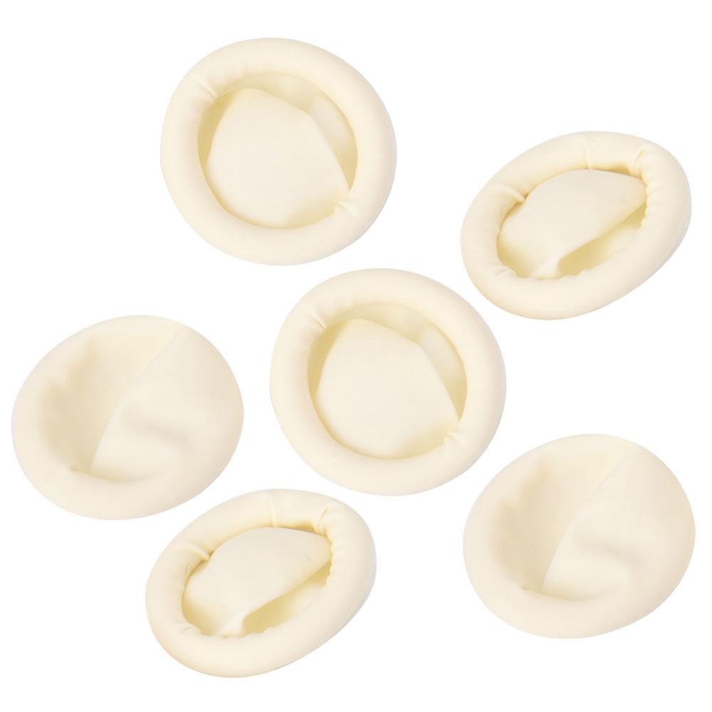 AMPWOO 1000pcs Rubber Disposable Latex Finger Cot Stall Anti Static Protective Fingerstall