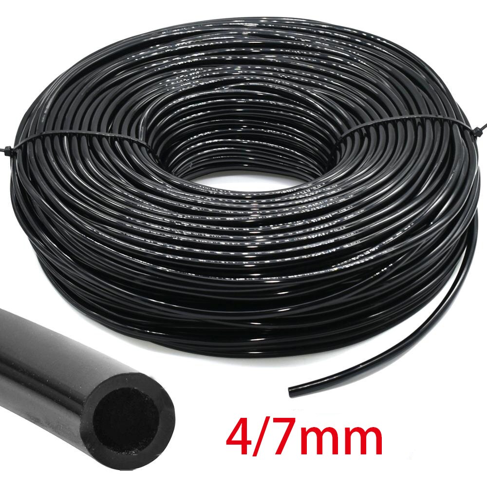 10M-30M Watering Slang 4/7Mm Drip Pijp Pvc Slang Micro Druppelirrigatie Buis Voor planten Sprinkler Pijp Tuin Irrigatiesysteem