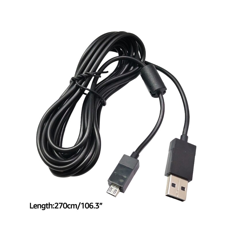 Micro Usb Charger Cable Voor Games, Voor Xboxone 2.75M Spelen, Lader Kabel Voor Video Game Controller, voor PS4