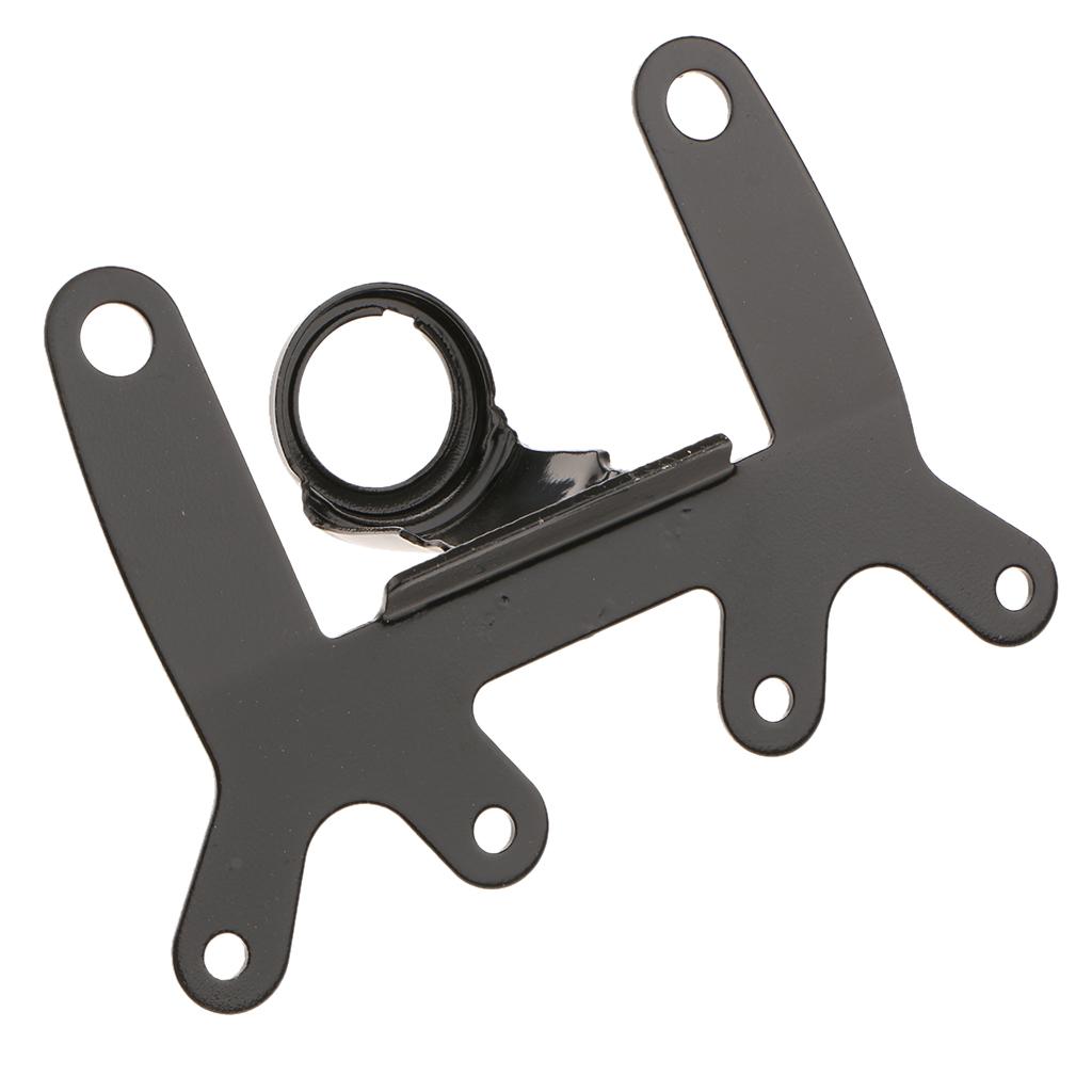 Motorrad Tacho und Tach Gauge Halterung Metall Eisen Dual Mount Universal Schwarz Halter für Modifizierte Motorrad Zubehör
