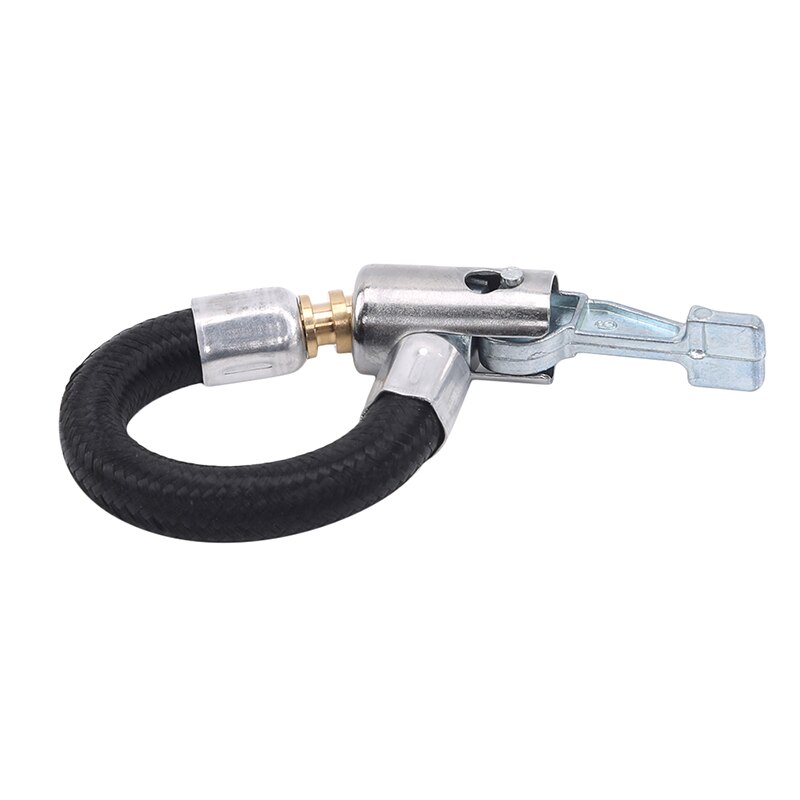 10/20/60cm Locking Air Chuck With Air Hose Inflator Adapter Extension Inflating Tubes For Pump Of Bike Motorcycle Car Tire: 10cm