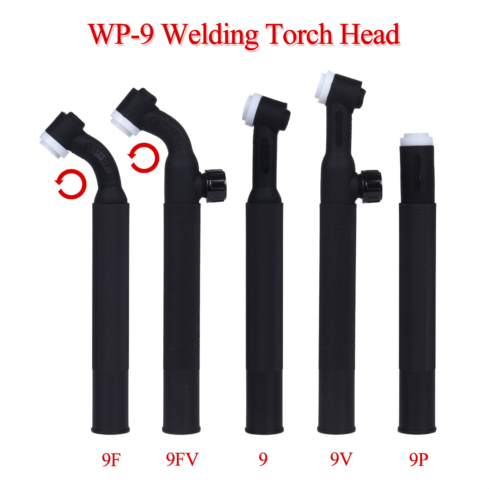 WP9 WP9F 9F 9V 9FV SR9 SR9F SR9V SR9FV SR9P Tig Toorts Body Luchtgekoelde Hoofd Draaibaar 125 Amp