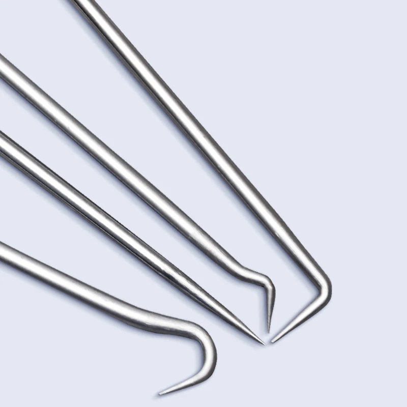 4 stks/set Auto Pick en Haak Set Automotive O Ring Oliekeerringen Pakking Puller Remover Craft Handje Lange Pick lagertrekker Tool