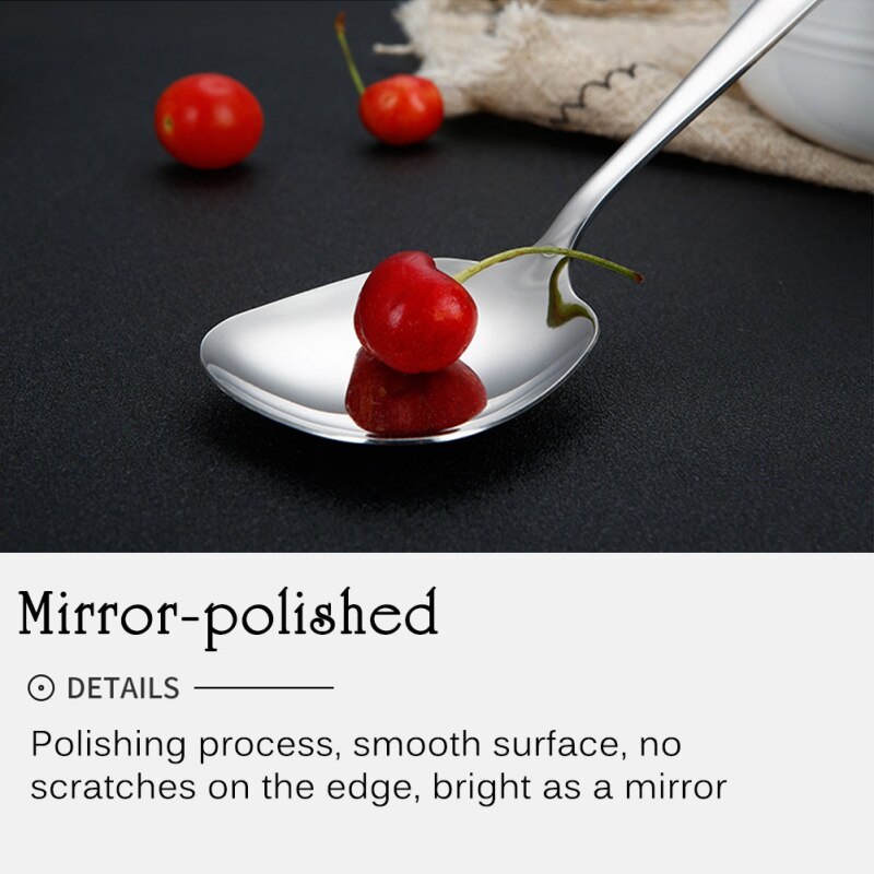 Keuken 304 Rvs Servies Kruiden Lepel Hotel Multifunctionele Soep Servies Lepel Grote Hoofd Verdiepen Pot