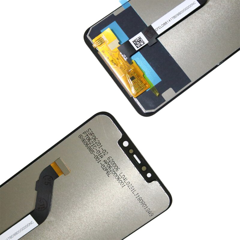Jakość AAA 6.18 "wyświetlacz zamiennik dla Xiaomi Poco F1 LCD ekran dotykowy Digitizer zgromadzenie dla Pocophone F1 wyświetlacz LCD