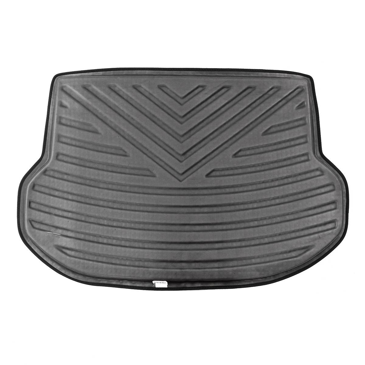thumbnail image 2 of Rear Cargo Liner Trunk Floor Mat Tray For Mazda 3 Hatchback 2010-2013 (BL, Black, Polyethylene) 2 of 6