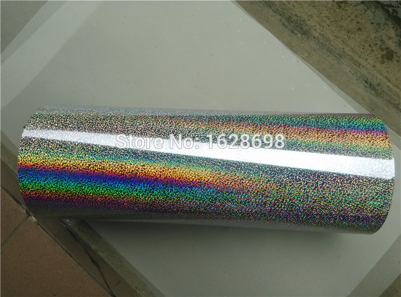 CDH-01 Sliver kleur warmteoverdracht t-shirt vinyl hologram vinyl warmteoverdracht voor kledingstukken