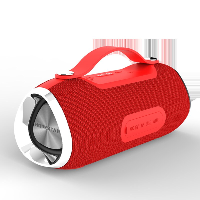 HOPESTAR H40 Esterna Impermeabile altoparlante del bluetooth Portatile 3D stereo Subwoofer Mp3 giocatore altoparlante Radio FM TF USB di trasporto libero Senza Fili suono: H40 rosso