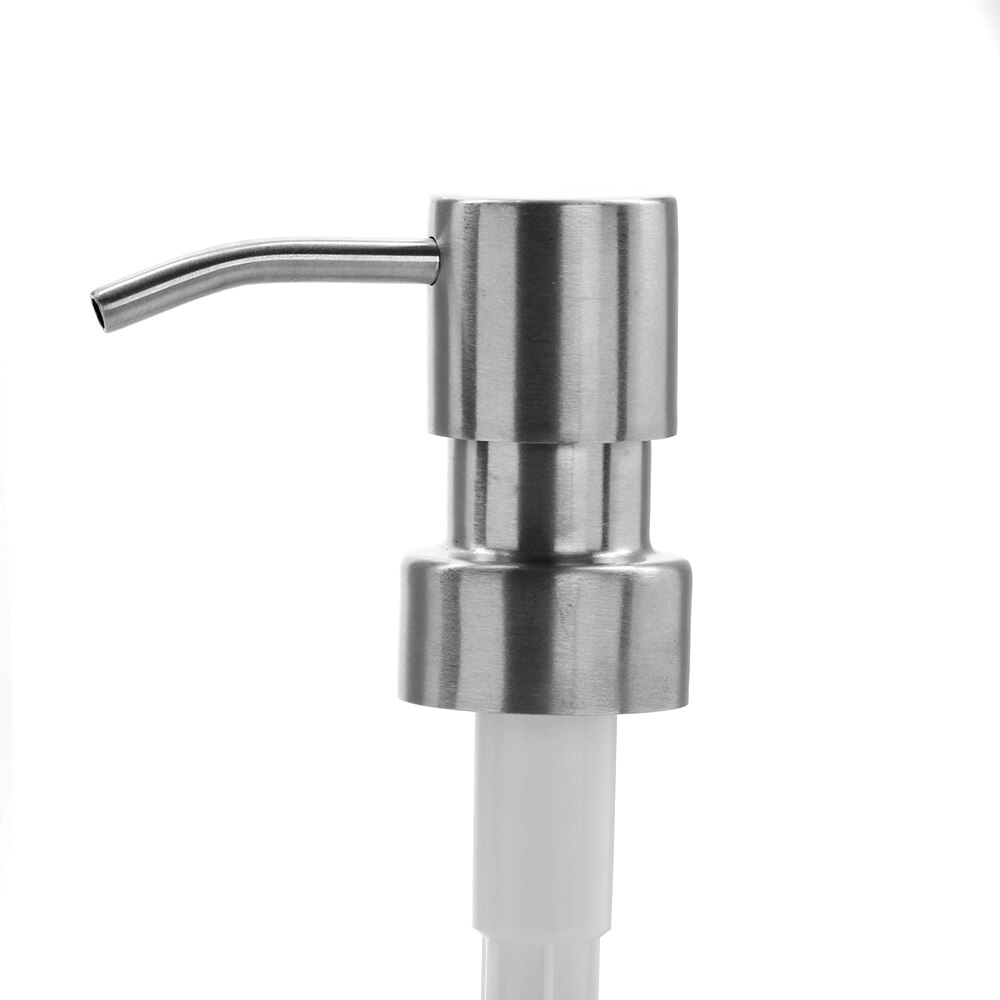 1Pcs Rvs Zeep Pomp Lotion Dispenser Vervanging Jar Tube Bar Gereedschap: F