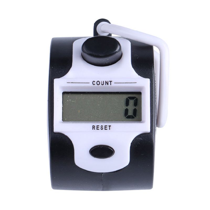 Digital Hand Held Tally Clicker Counter 5 Digit Number Clicker Manual Press Counter Portable Manual Digital Counter