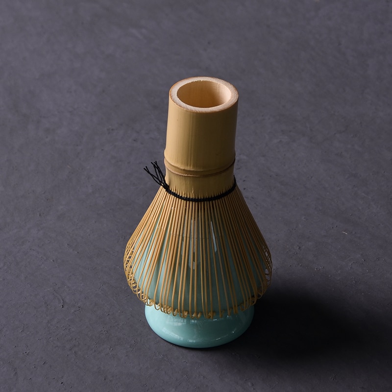 LUWU traditionele matcha sets natuurlijke bamboe matcha garde ceremic matcha kom garde houder japanse stijl thee sets