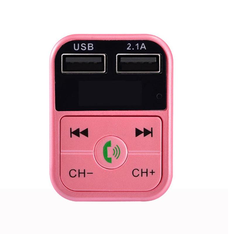 Handsfree Wireless Bluetooth FM Transmitter LCD MP3 USB MP3 Player FM Charger Player Modulator Auto F5E6